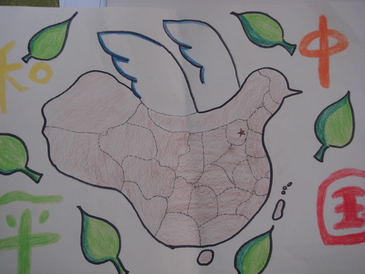 园南小学积极参与全国少儿手绘地图大赛活动
