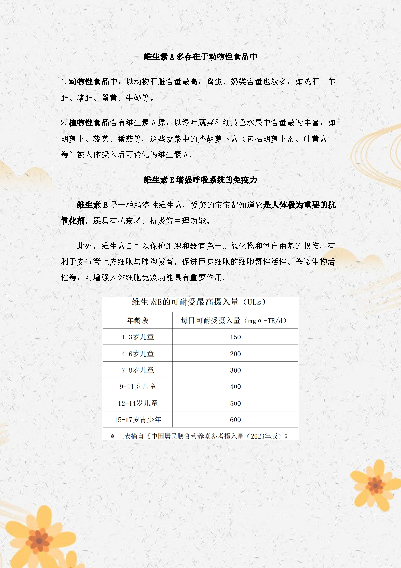 对呼吸道友好的维生素A、E，不同年龄的孩子对表来补_页面_2.png